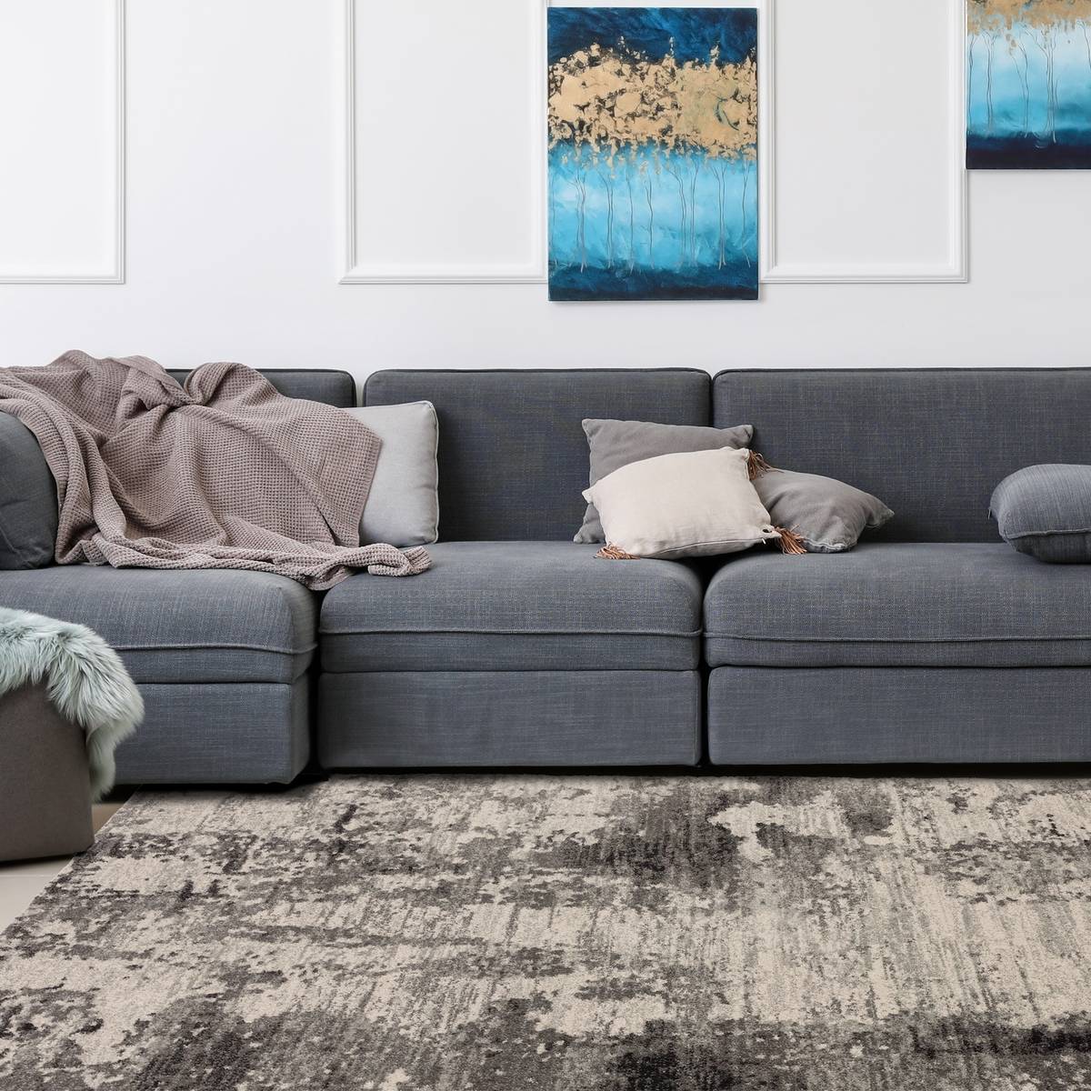 Nova Mirage Charcoal Rug