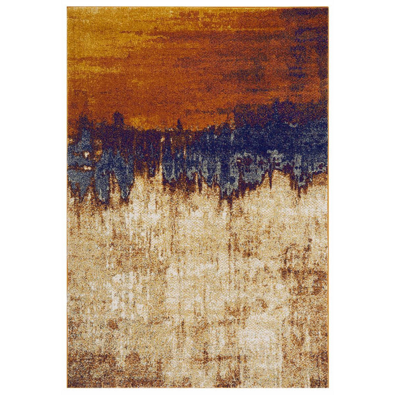 Nova Distress Orange Rug