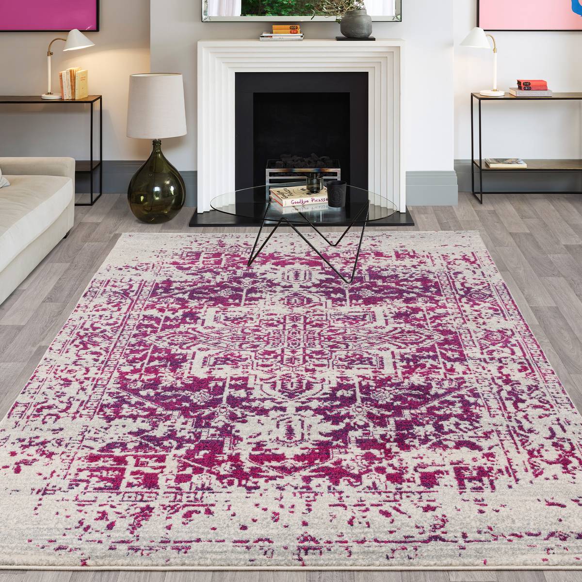 Nova Antique Fuchsia Rug