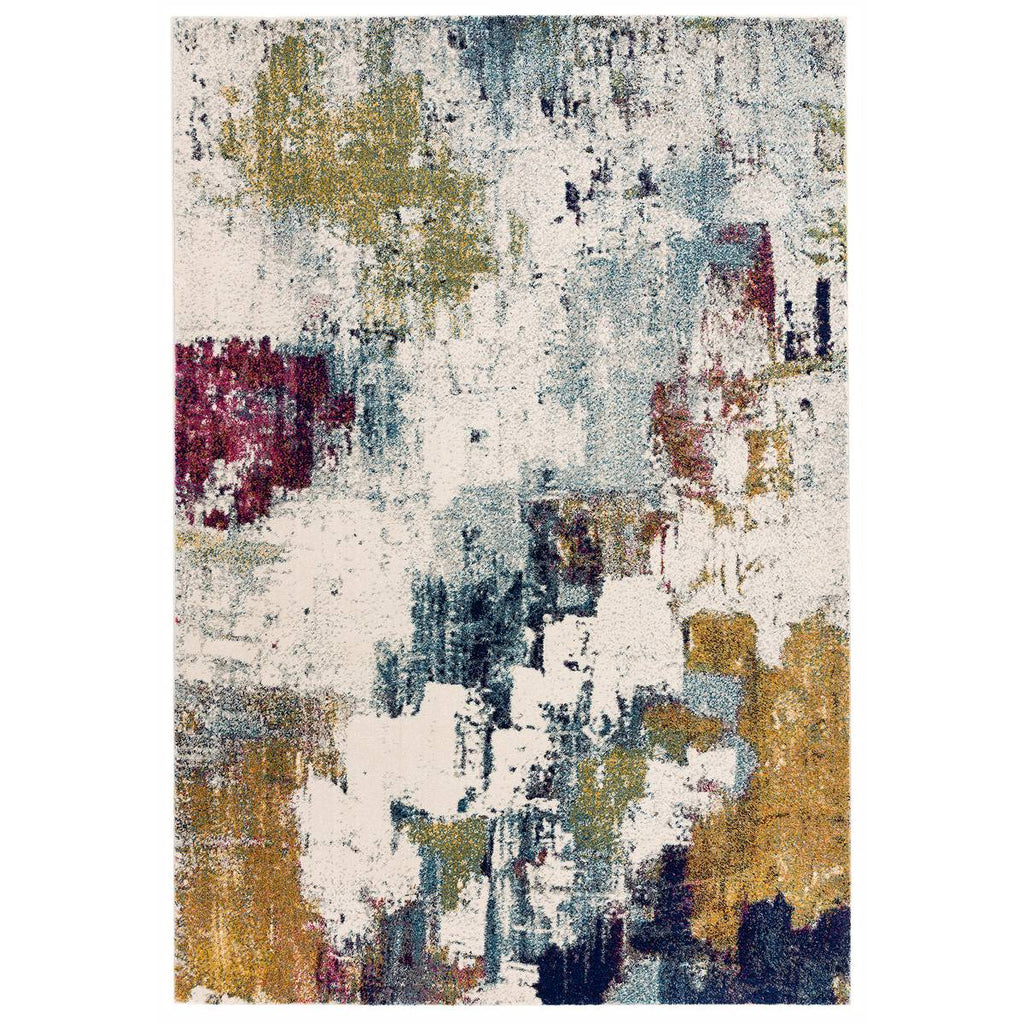 Nova Mustard Multi Rug