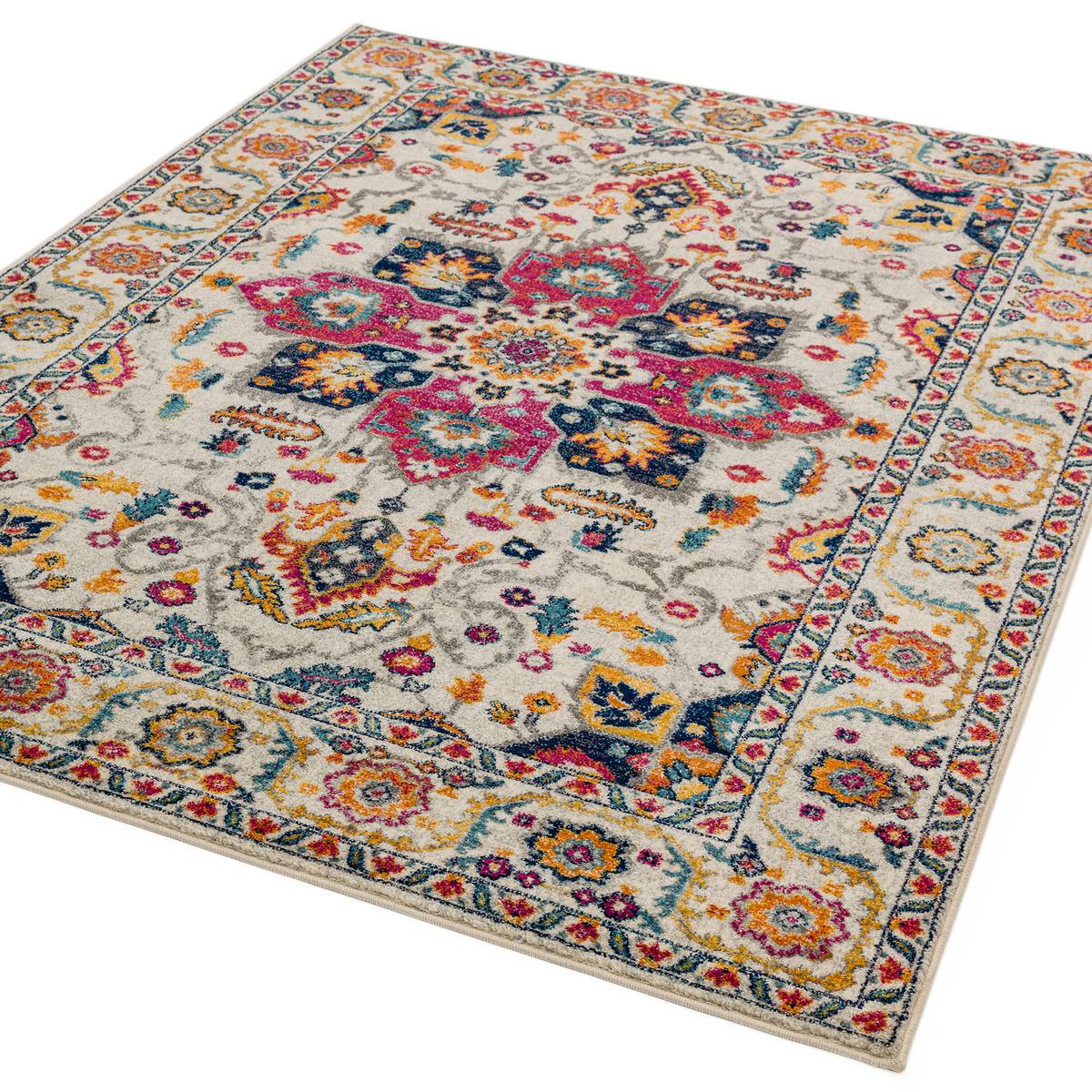 Nova Persian White Multi Rug