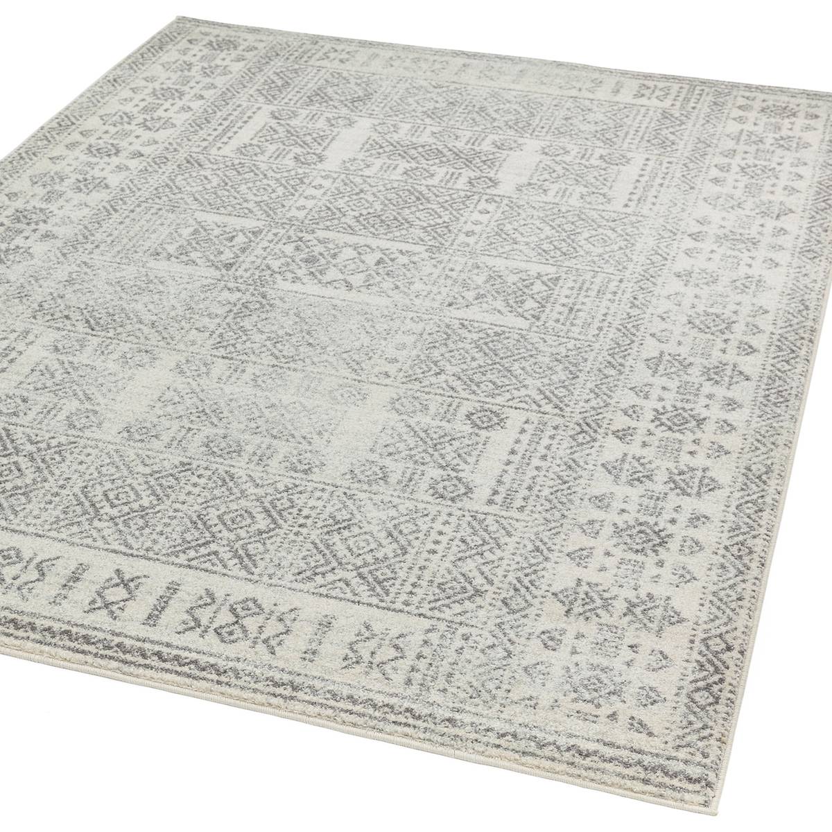 Nova Tribal Grey Rug