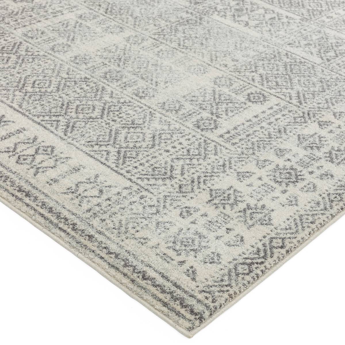 Nova Tribal Grey Rug