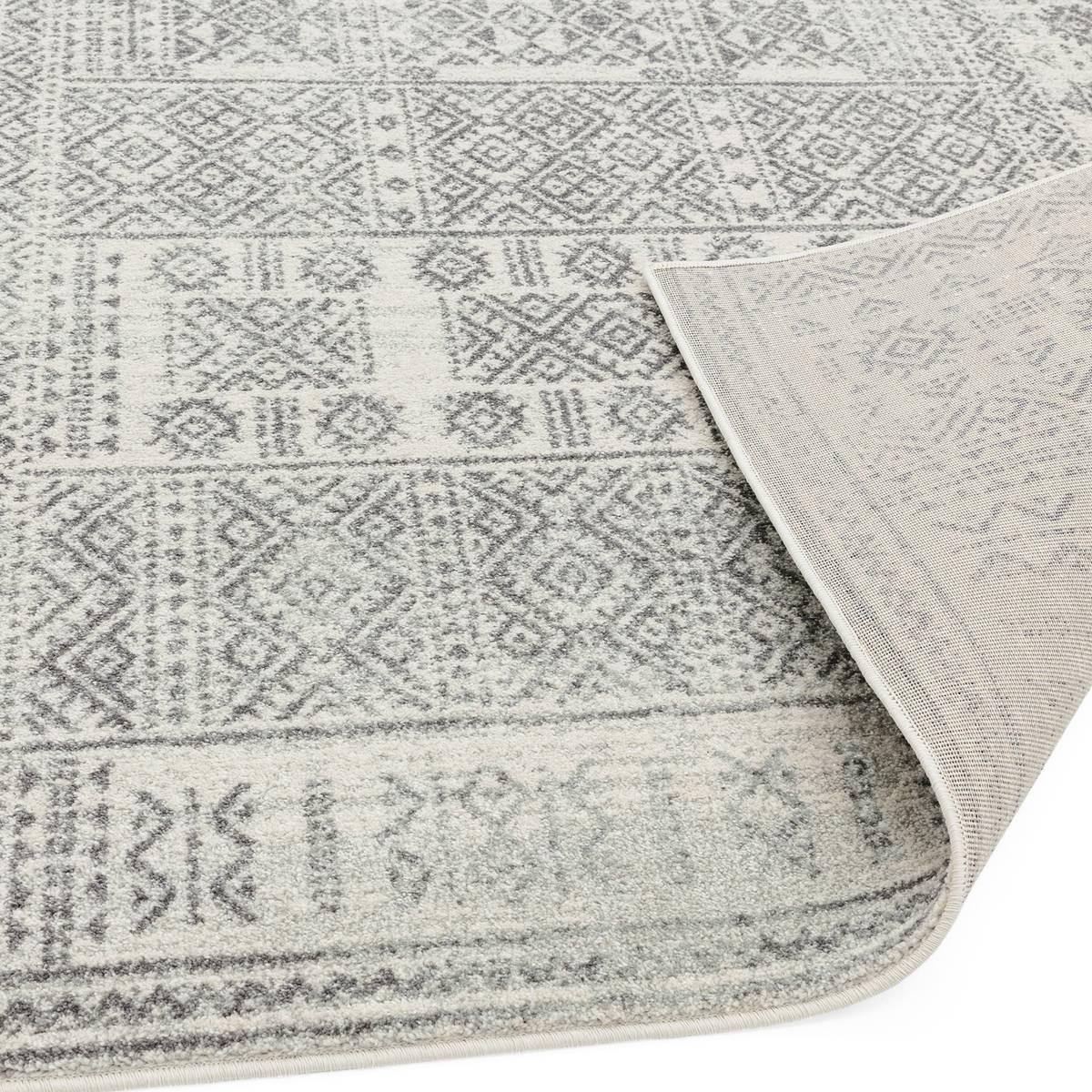 Nova Tribal Grey Rug