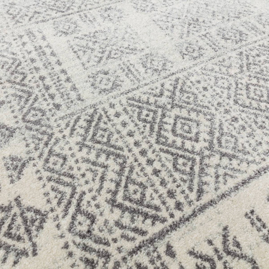Nova Tribal Grey Rug