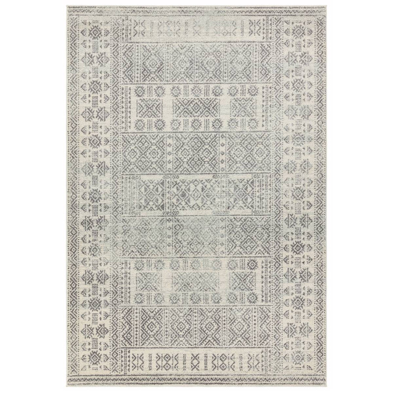 Nova Tribal Grey Rug