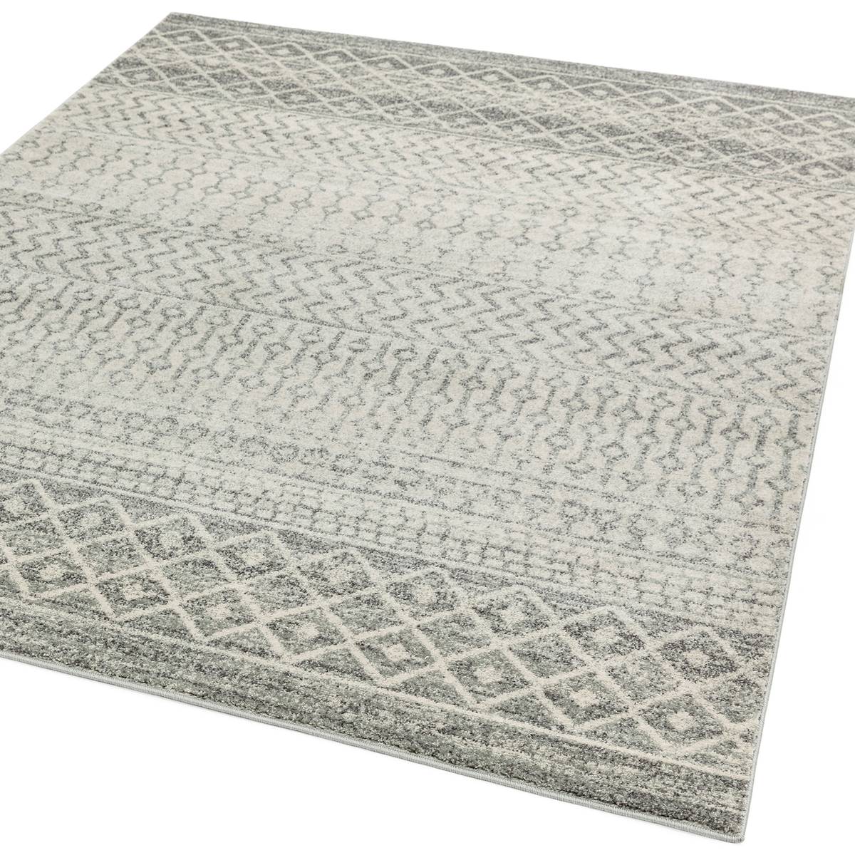 Nova Aztec Grey Rug