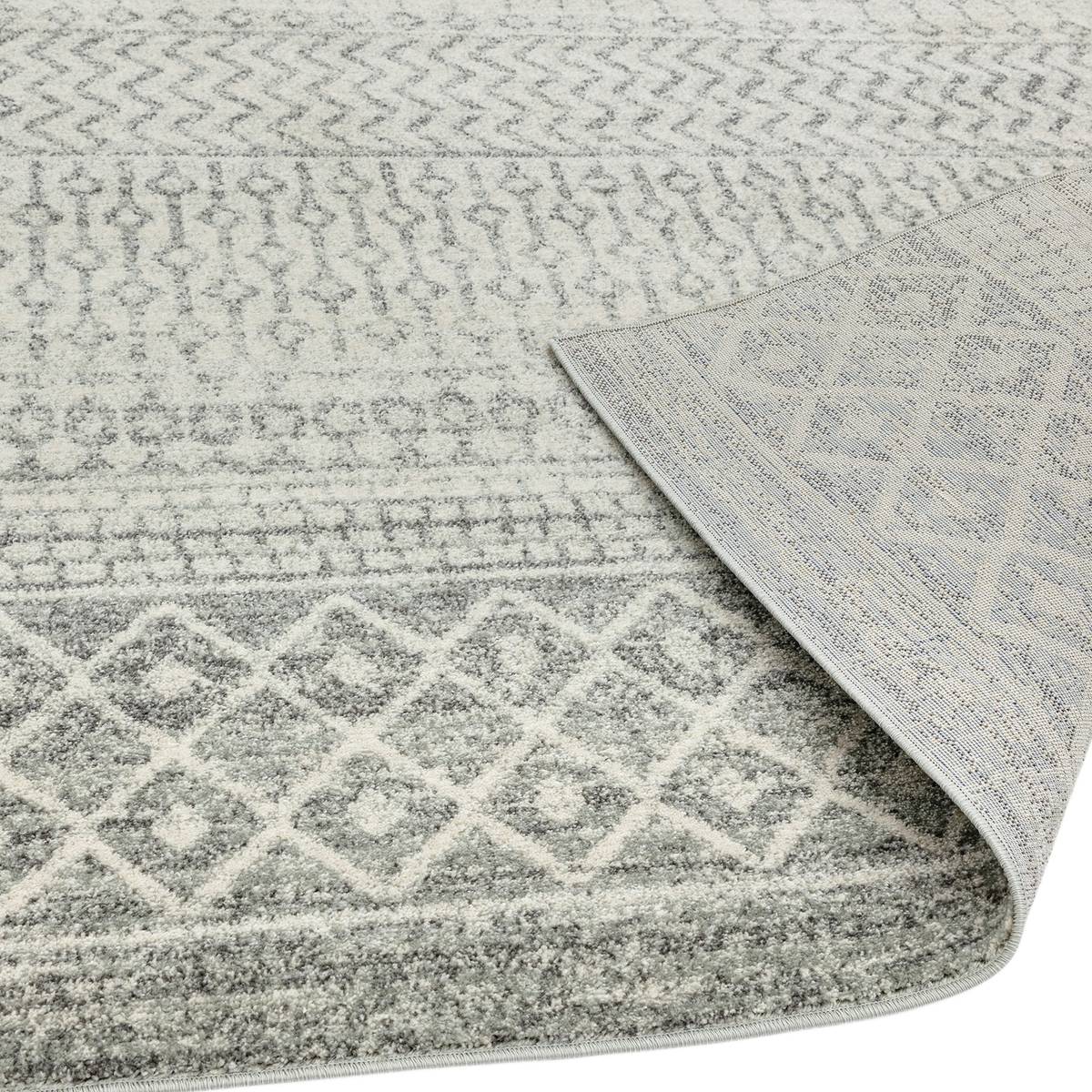 Nova Aztec Grey Rug