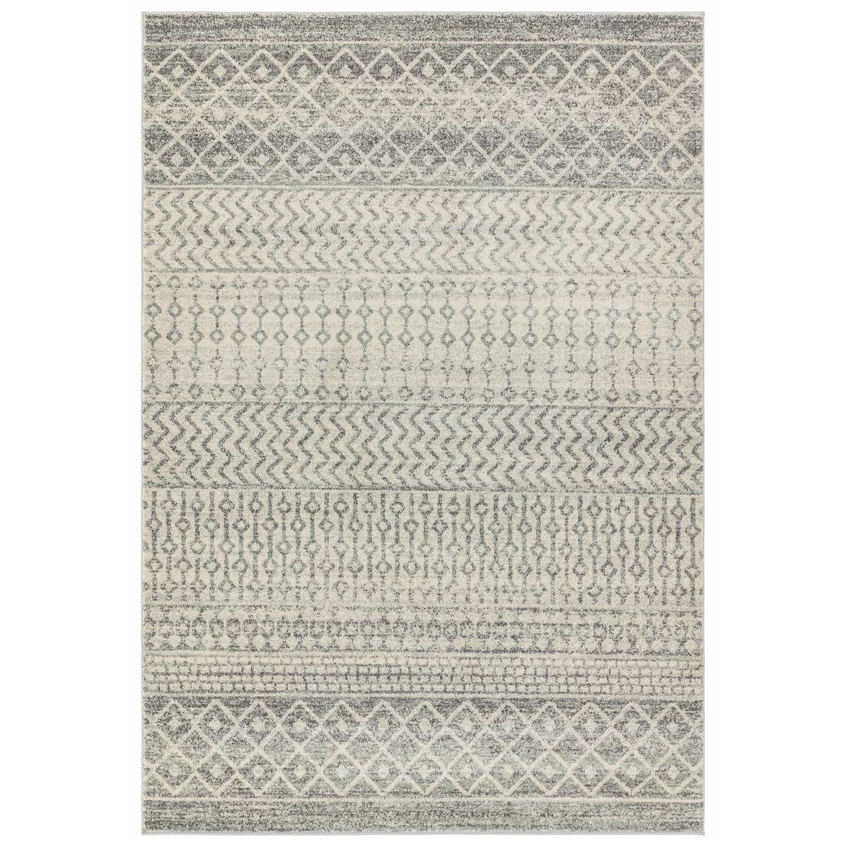 Nova Aztec Grey Rug