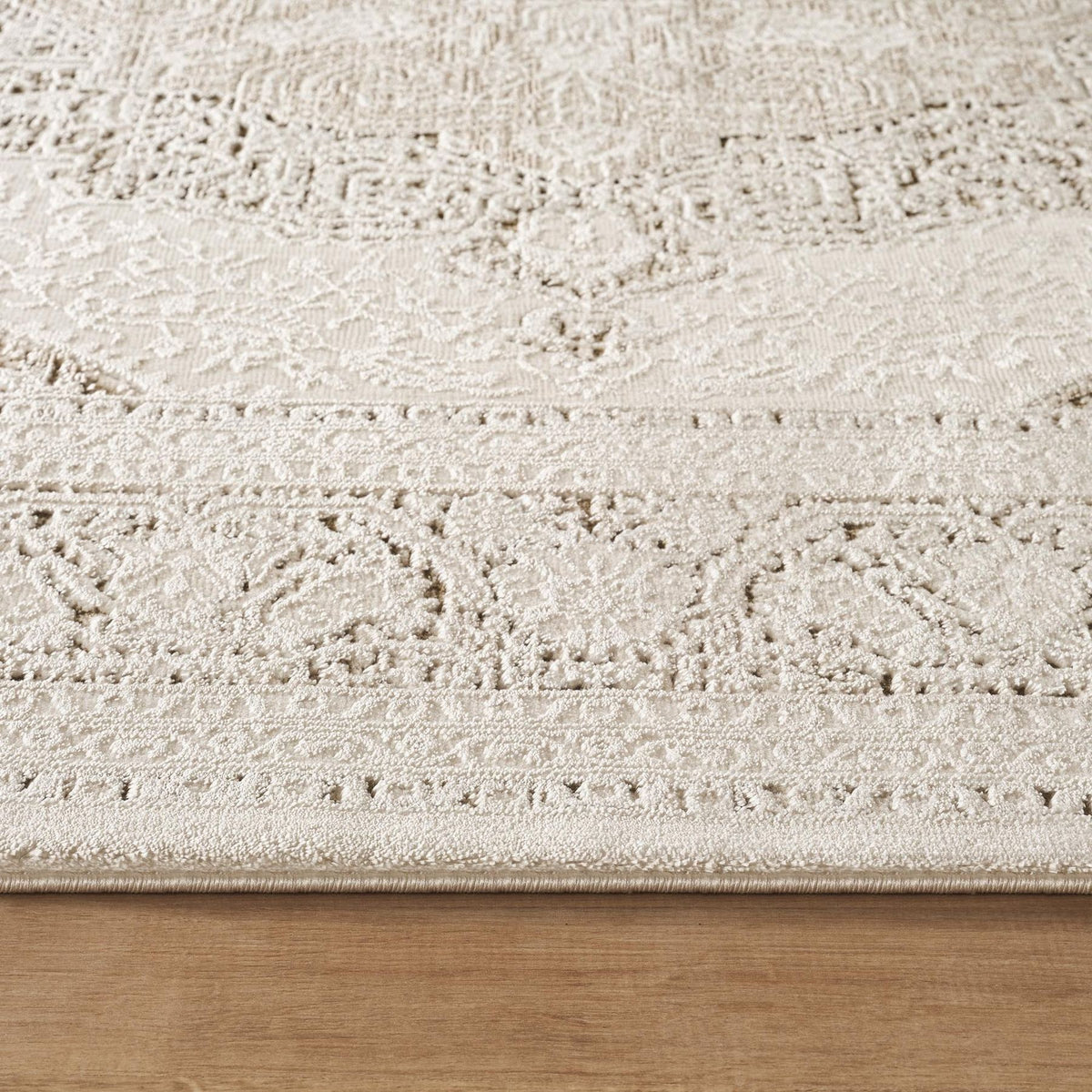 Olivia Medallion Khaki Rug