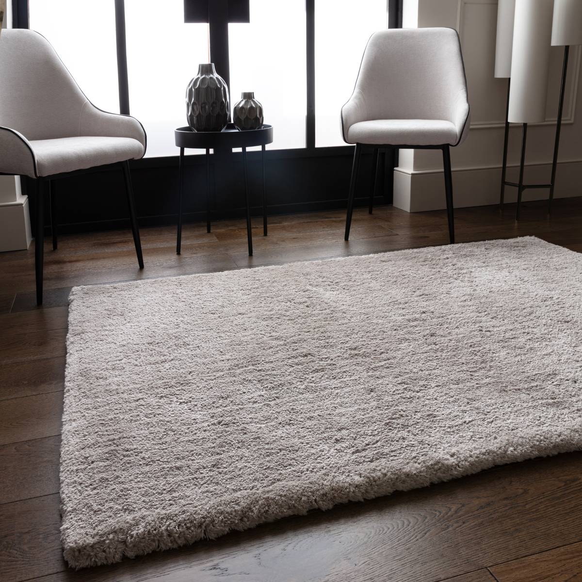 Opulence Silver Rug