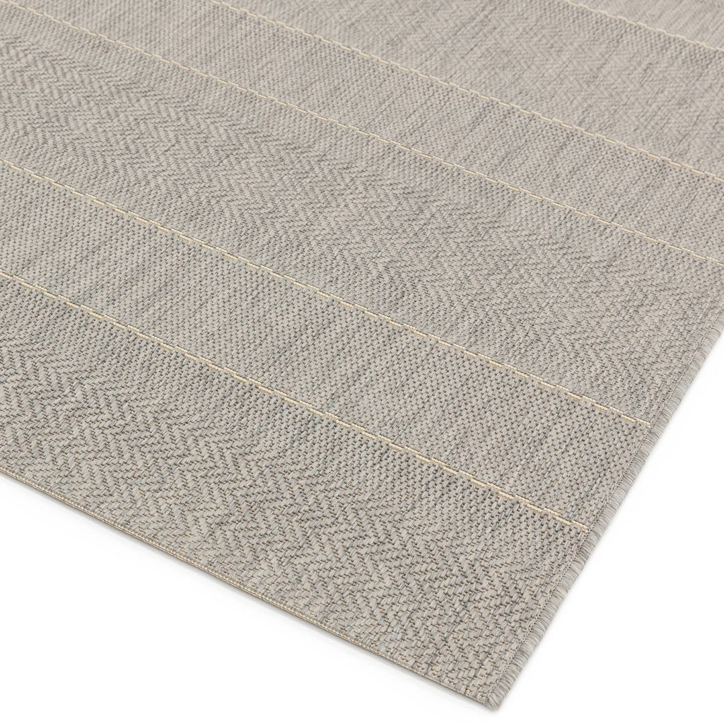 Patio Beige Stripe Rug