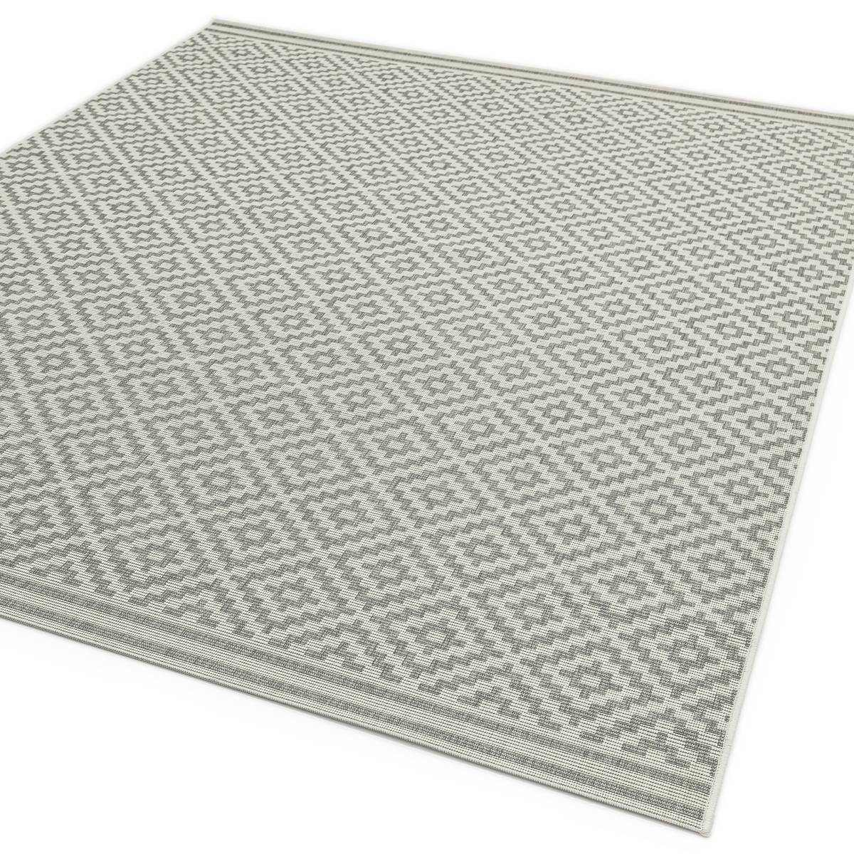 Patio Diamond Grey Rug