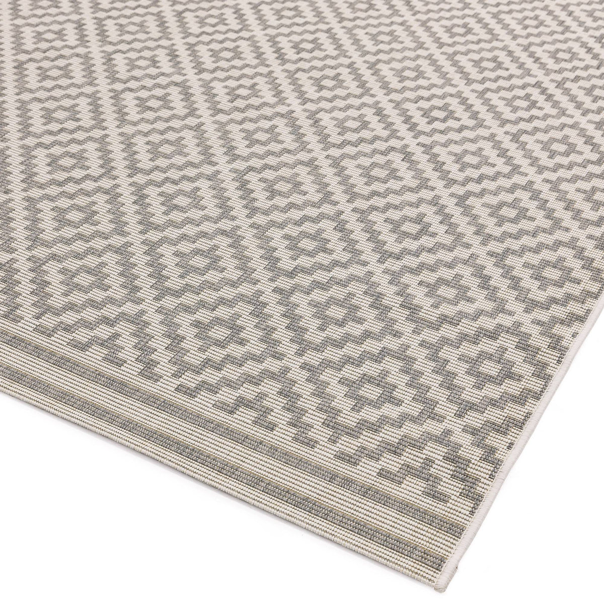 Patio Diamond Grey Rug