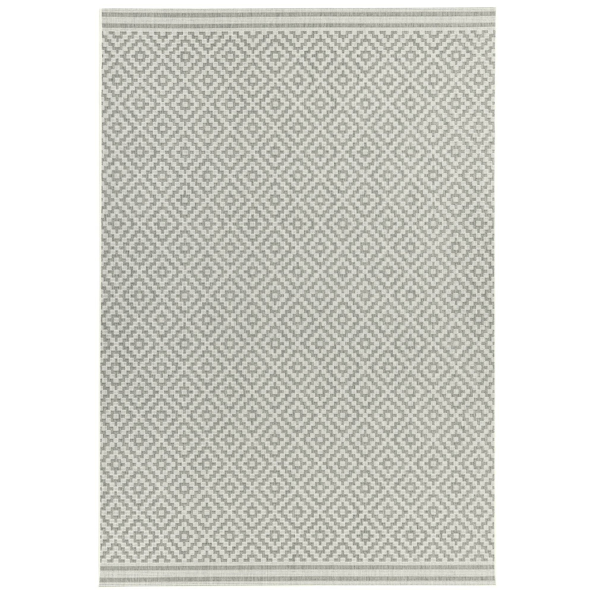 Patio Diamond Grey Rug
