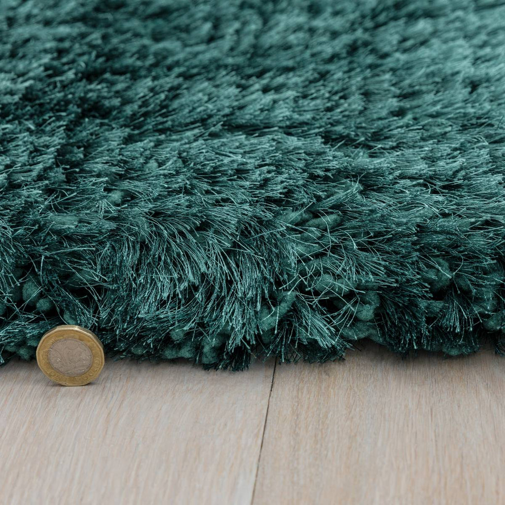 Plush Petrol Rug
