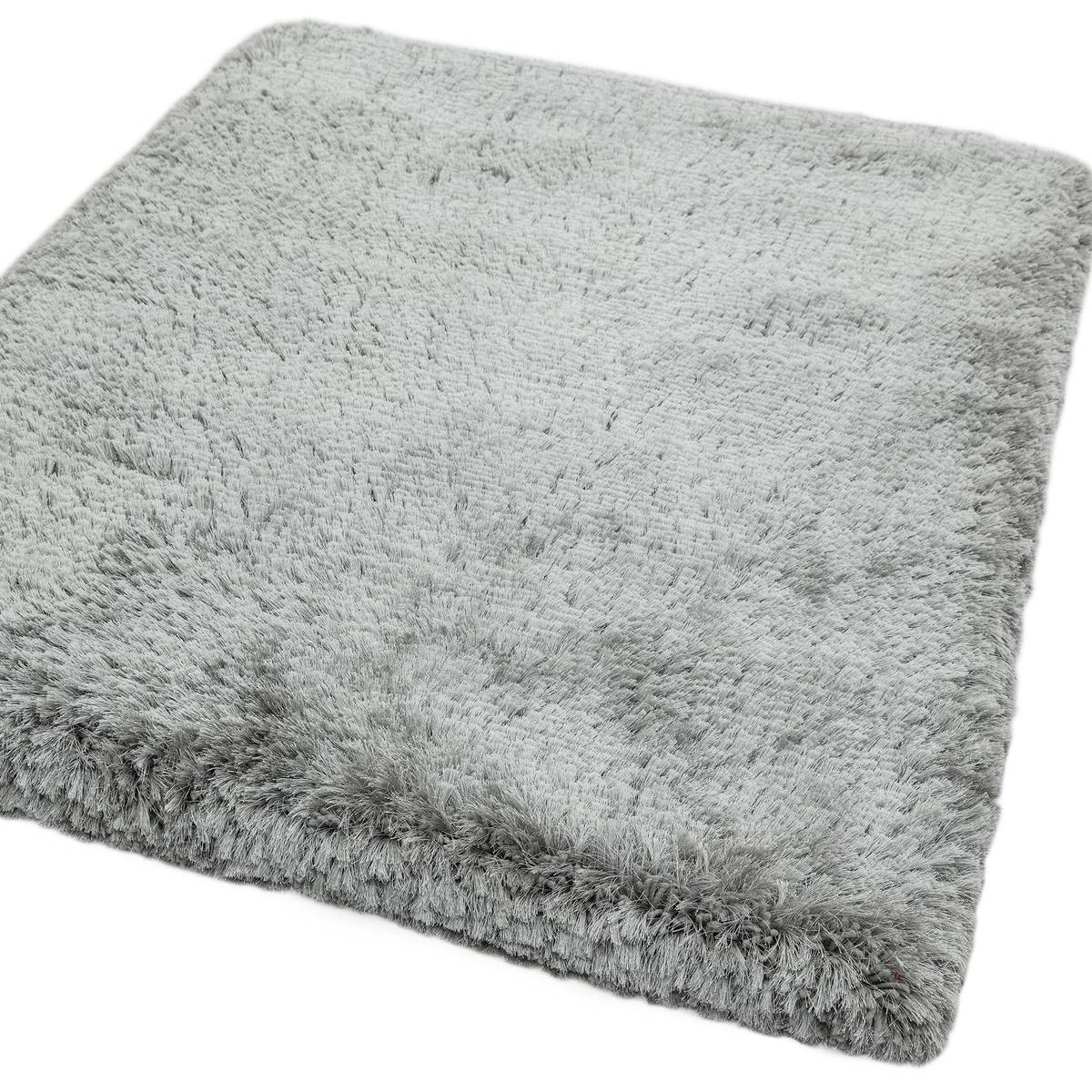 Plush Silver Rug