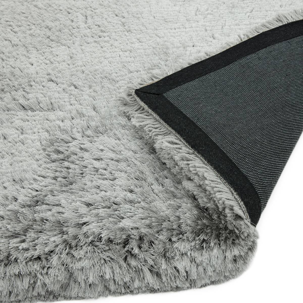 Plush Silver Rug