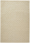 Priory Squares Ivory Wool Rug