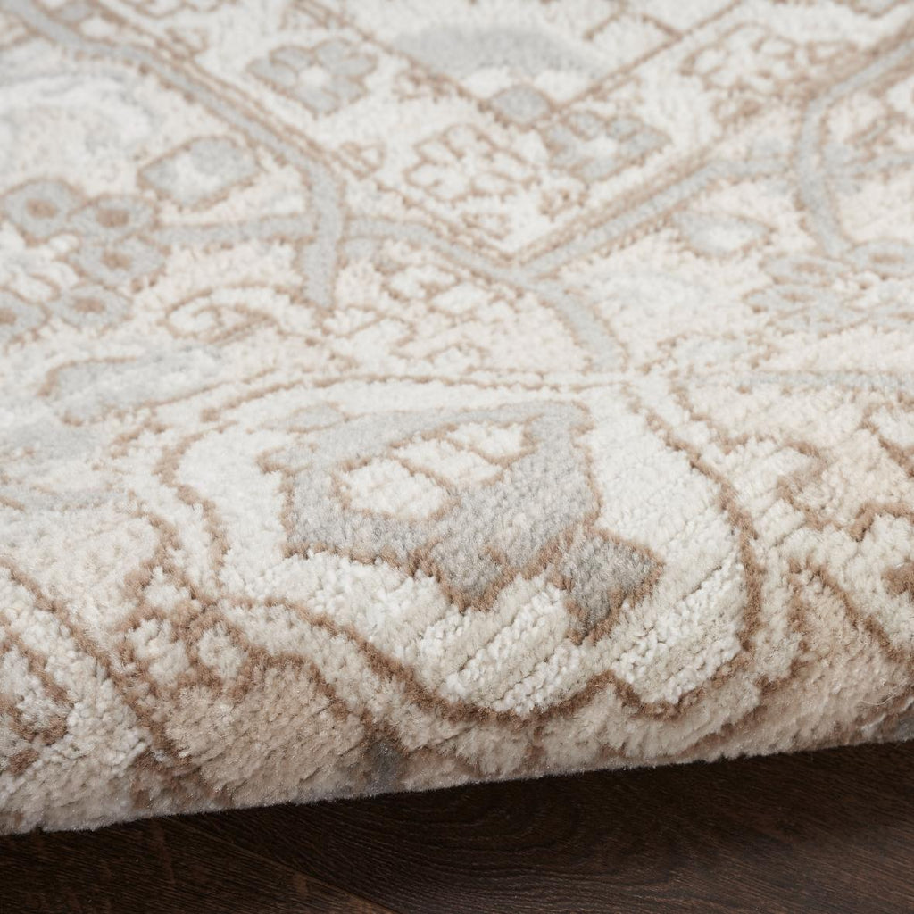 Quarry Medallion Beige Rug