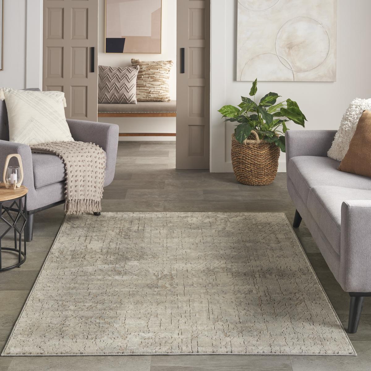 Quarry Shale Beige Grey Rug