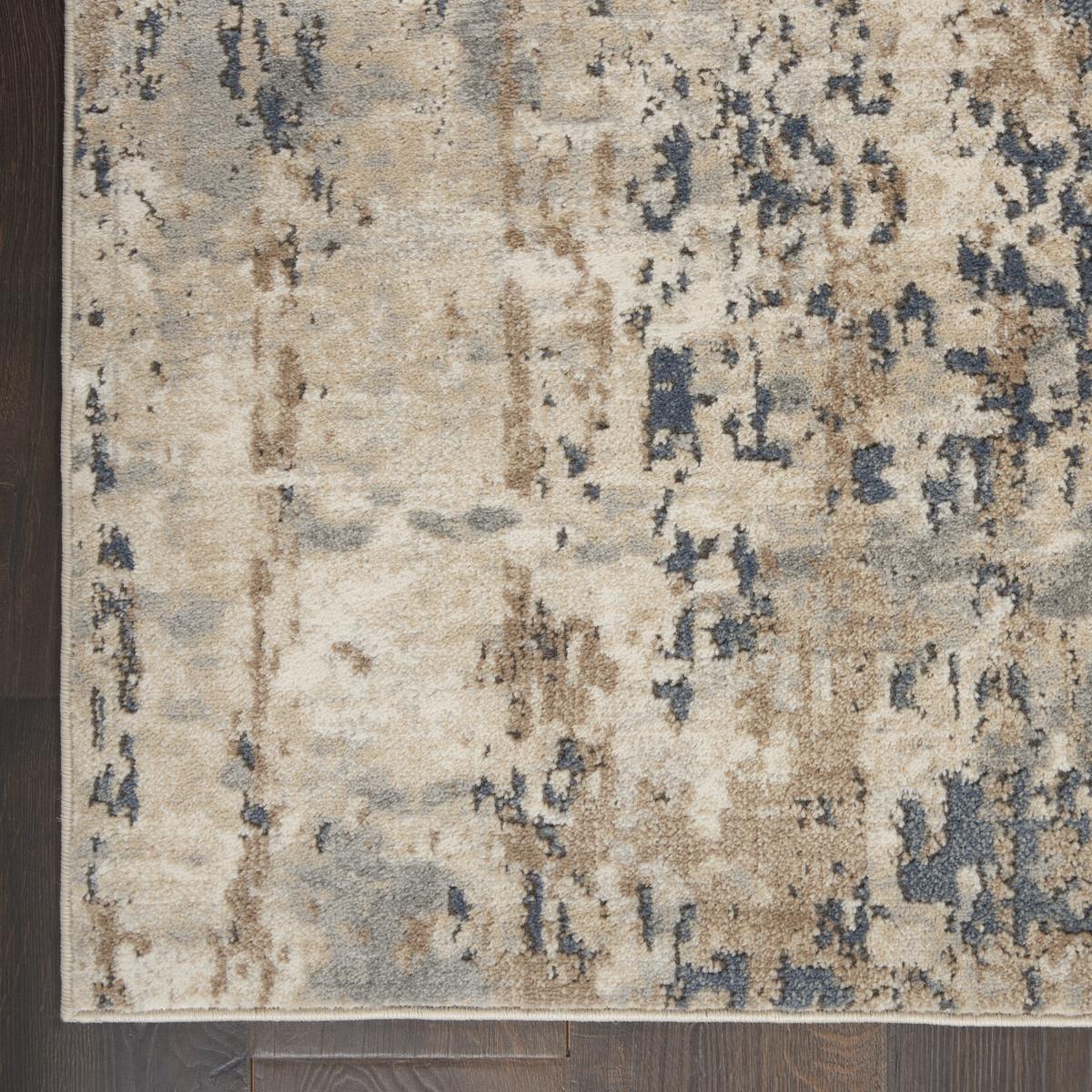 Quarry Strata Beige Grey Rug