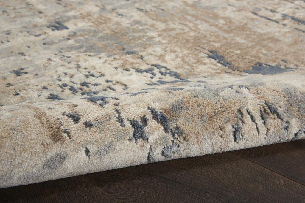 Quarry Strata Beige Grey Rug