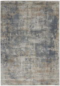 Quarry Tide Blue Beige Rug