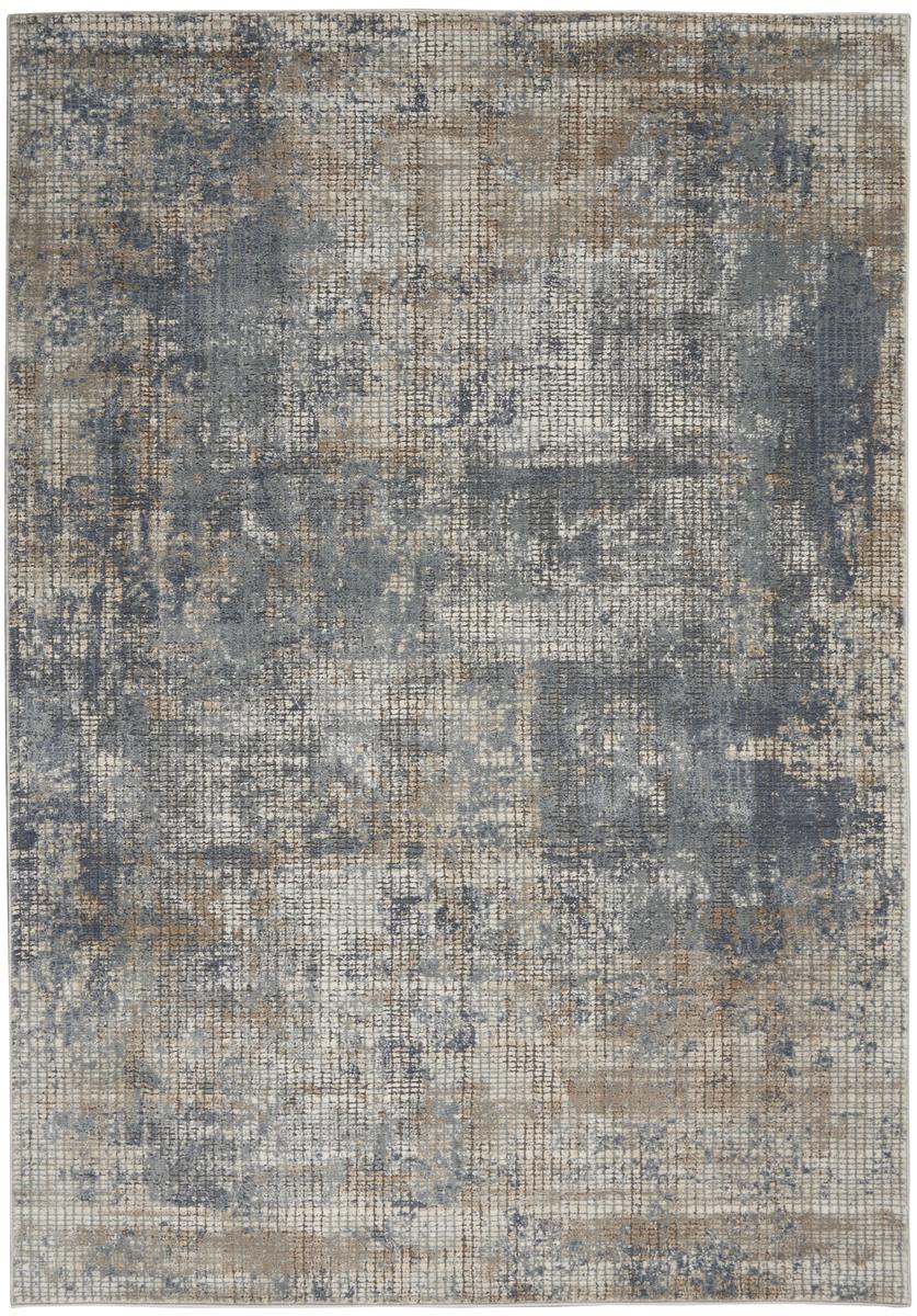 Quarry Tide Blue Beige Rug