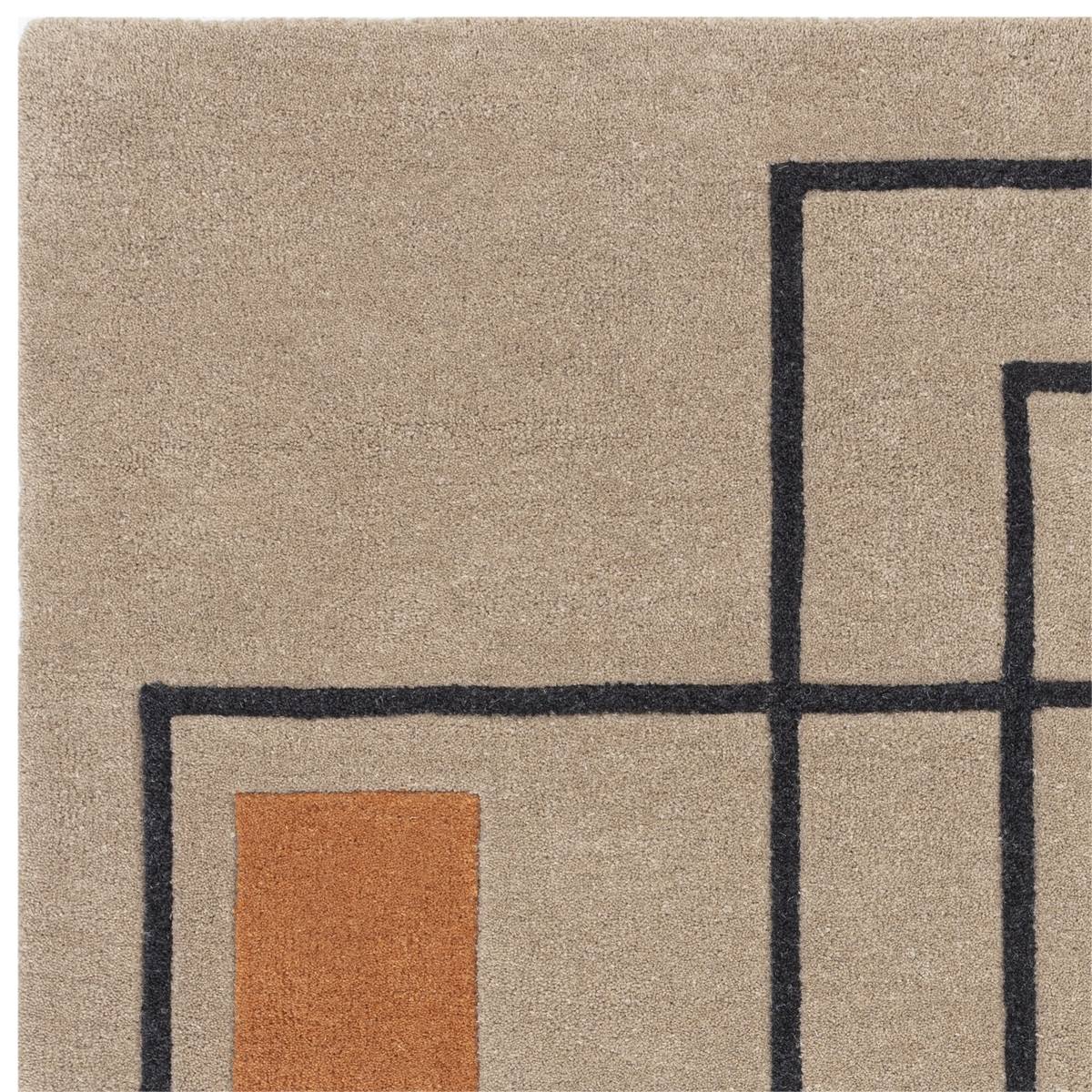 Reef Outline Terracotta Rug