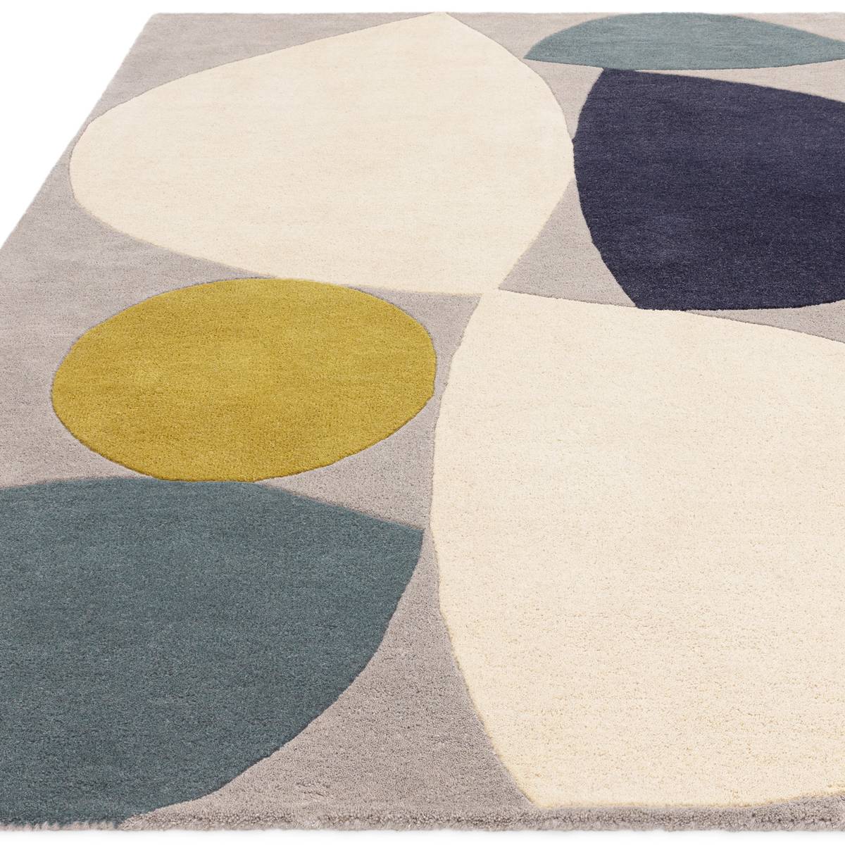 Reef Mid Century Teal Rug