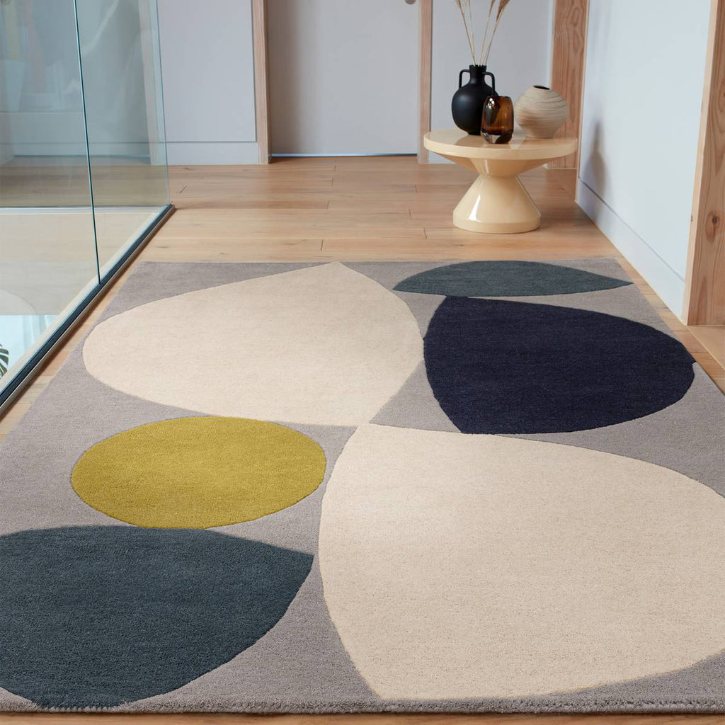 Reef Mid Century Teal Rug