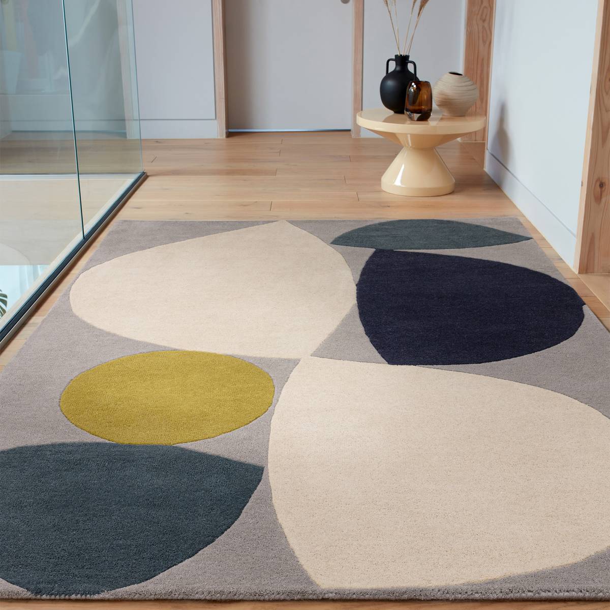 Reef Mid Century Teal Rug
