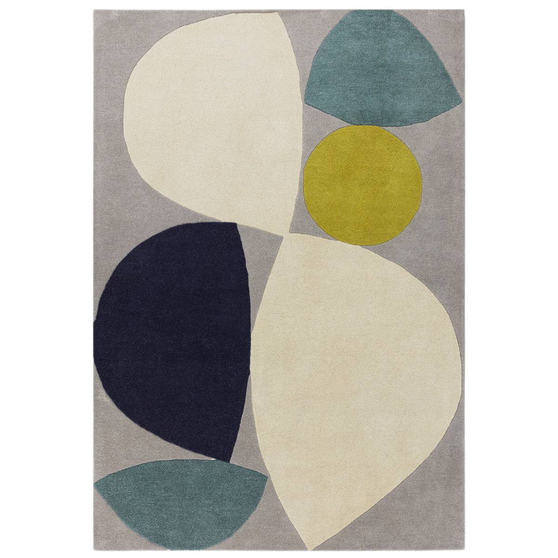Reef Mid Century Teal Rug