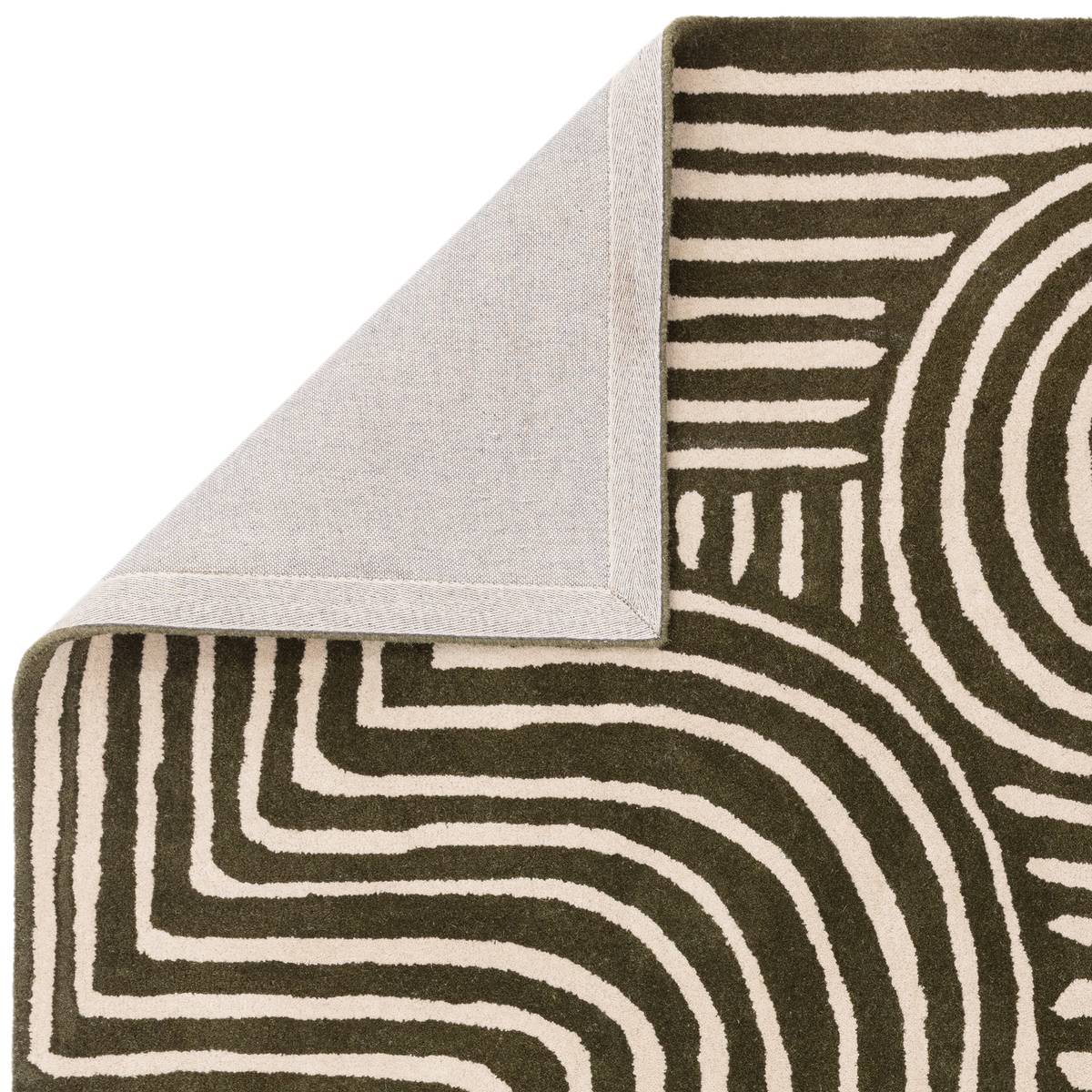 Reef Curve Forest Rug