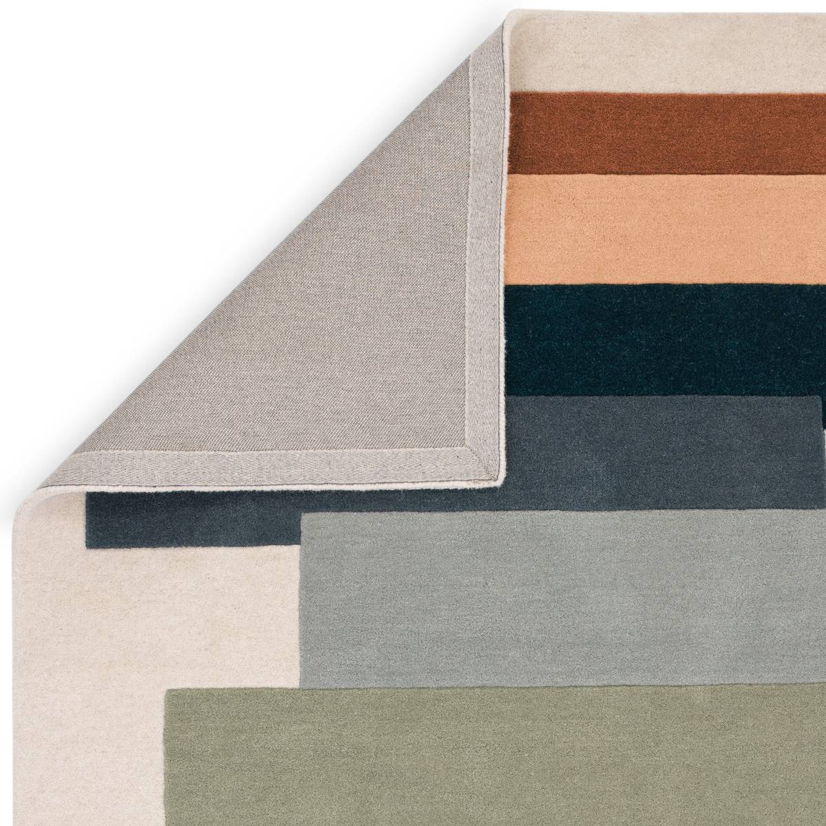 Reef Stacks Green Rug