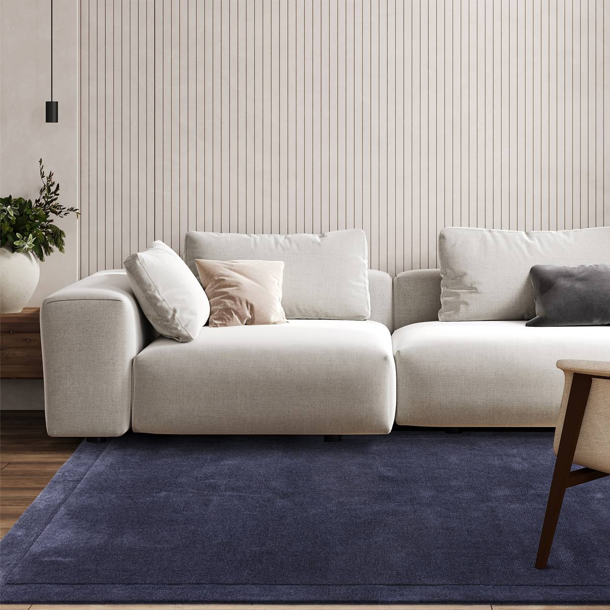 Rise Navy Rug