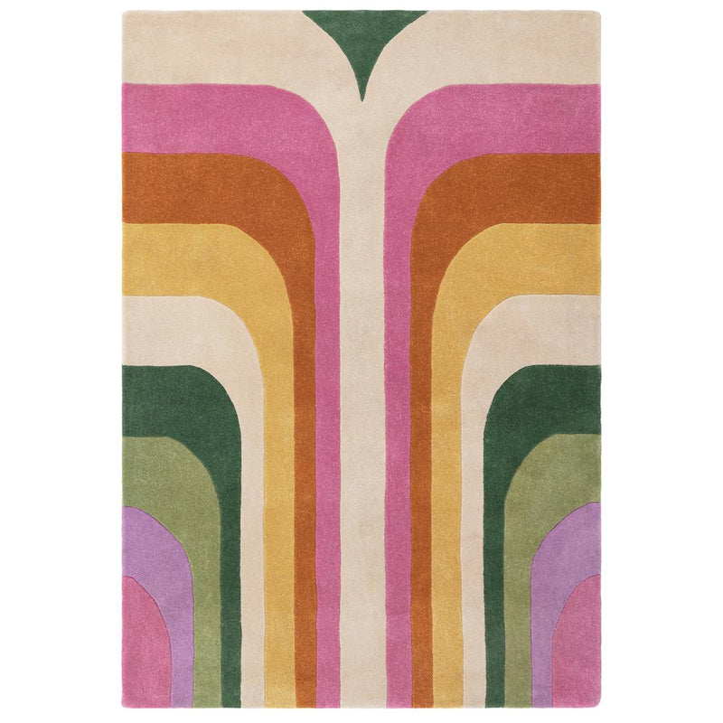 Romy Retro Pink Rug