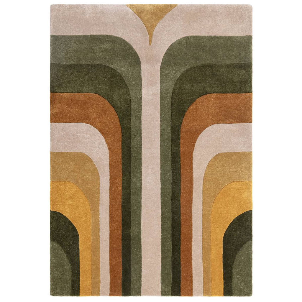 Romy Retro Green Rug