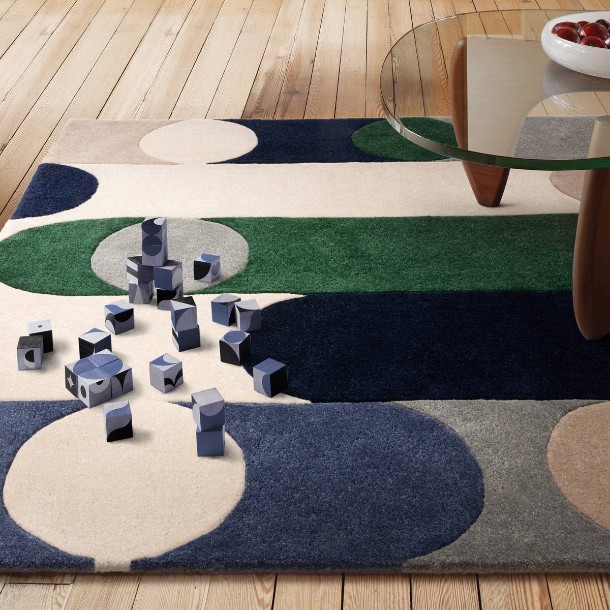 Romy Morse Blue Rug