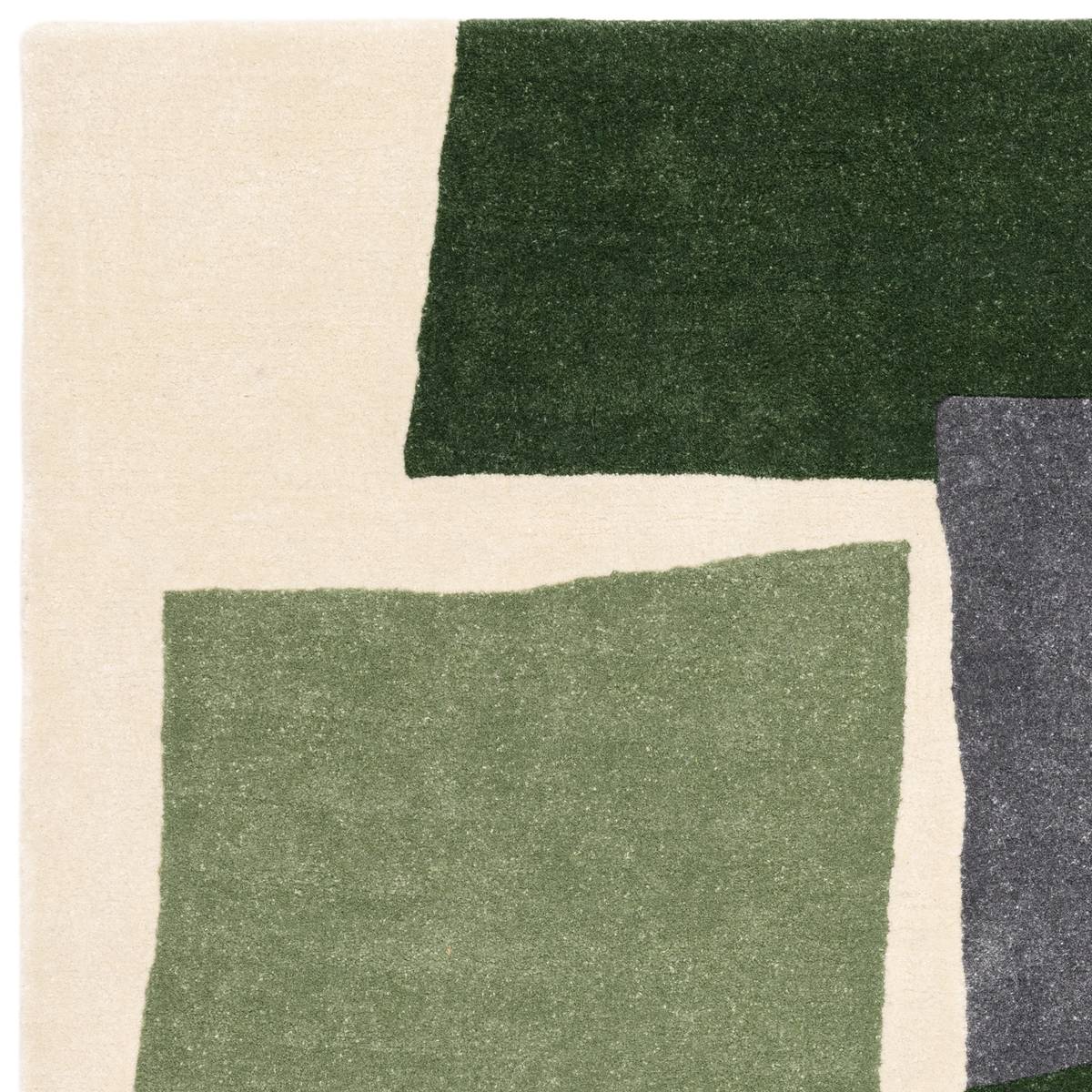 Romy Papercut Green Rug