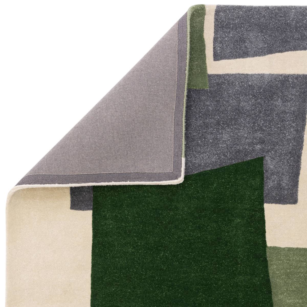 Romy Papercut Green Rug