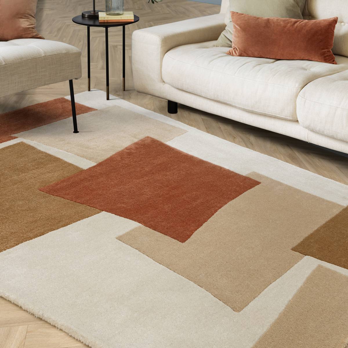 Romy Papercut Red Rug