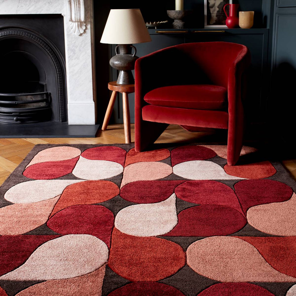 Romy Jive Red Rug