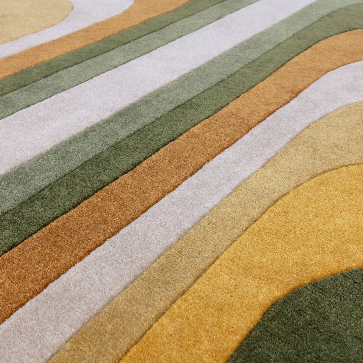Romy Retro Green Rug