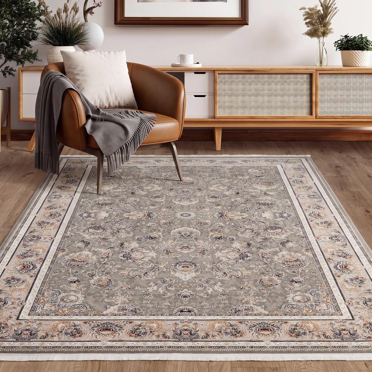 Royalty Classic Light Grey Rug