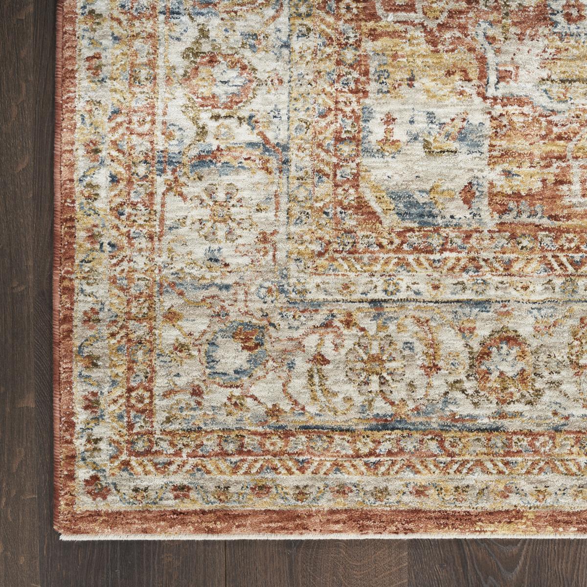 Sahar Medallion Ivory Multicolour Rug