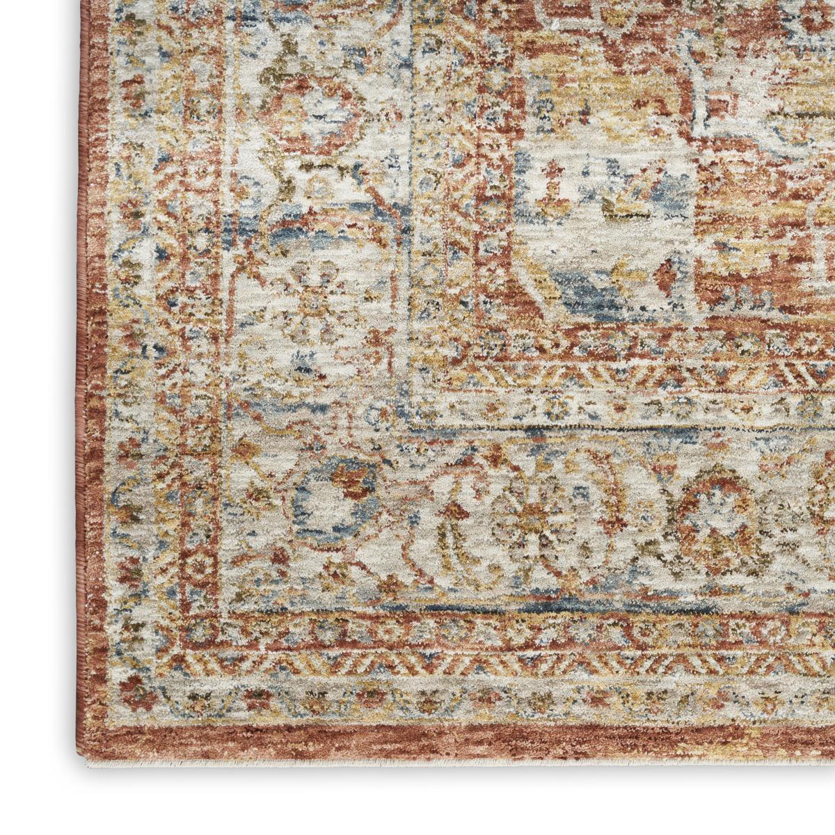 Sahar Medallion Ivory Multicolour Rug