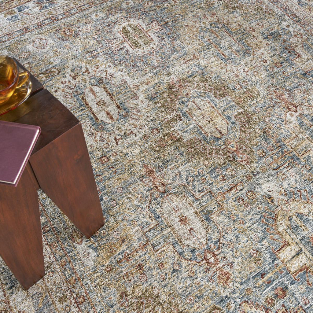 Sahar Panel Blue Rug