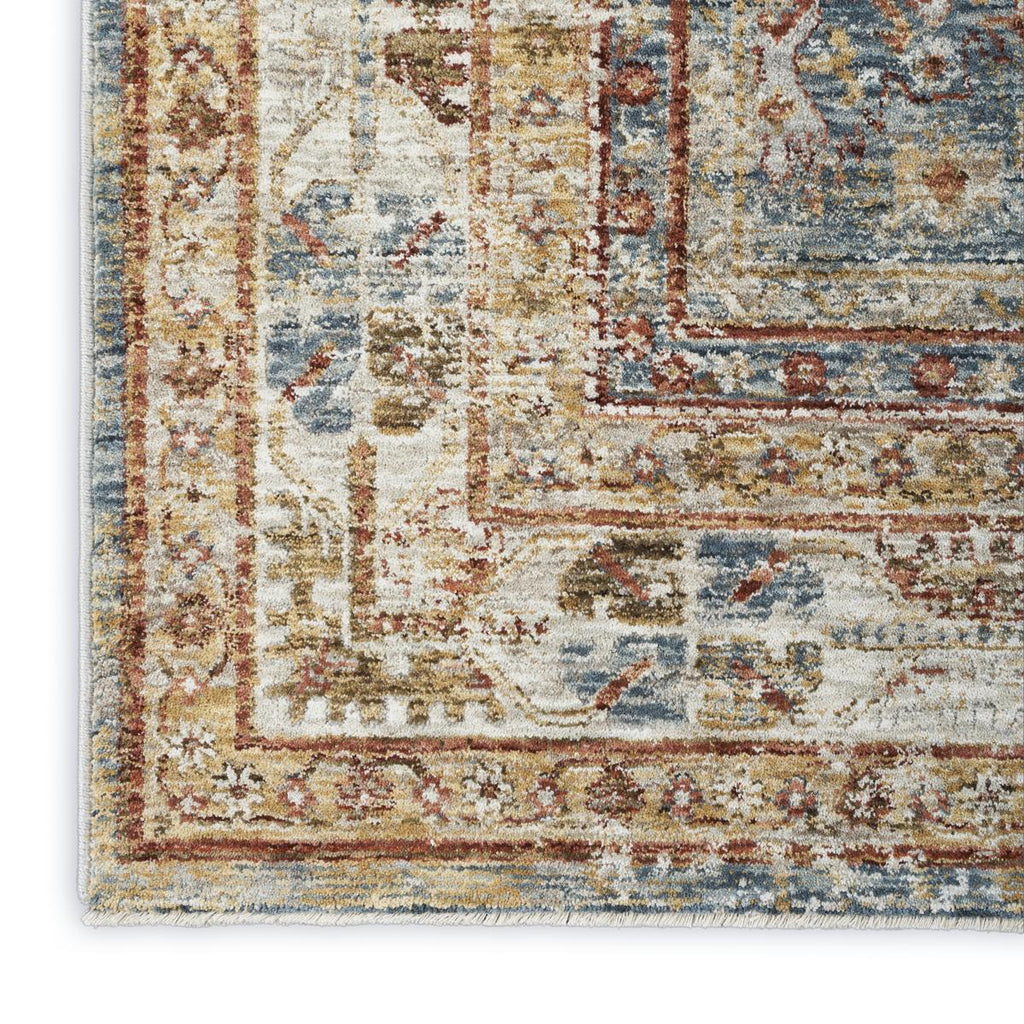 Sahar Panel Blue Rug